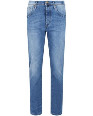 Slowear Incotex Division Tapered Denim Jeans - Blue