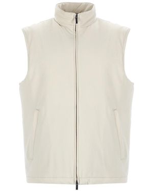 Fay Turtleneck Vest - White