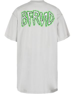 Balenciaga Music X Bfrnd Series Inside-Out T-Shirt - Green