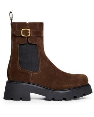 Celine Chelsea Boot - Brown