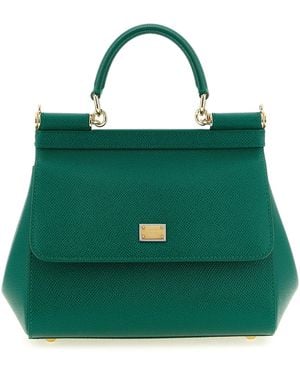 Dolce & Gabbana 'Sicily' Small Handbag - Green