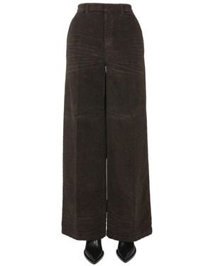 DSquared² Wide Leg Pants - Black