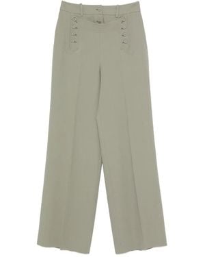 Ermanno Scervino Viscose Acetate Pants - Green