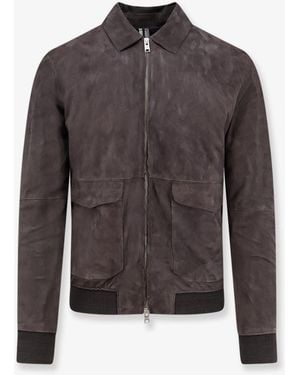 DFOUR® Suede Jacket - Brown