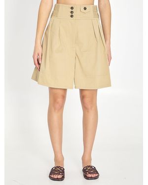 Zimmermann Rebellion Cargo Shorts - Yellow