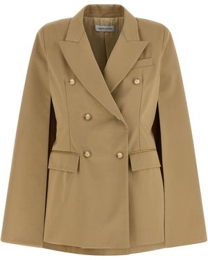 Federica Bonifaci Hood Blazer - Natural