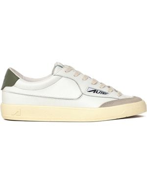 Autry Windscape Low Leather Sneakers - White