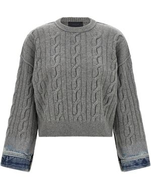 Haikure 'Karine Pollock' Sweater - Gray