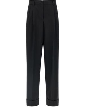 Dolce & Gabbana Wool Pants - Black