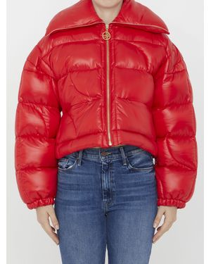 Patou Jp Short Puffer Jacket - Red