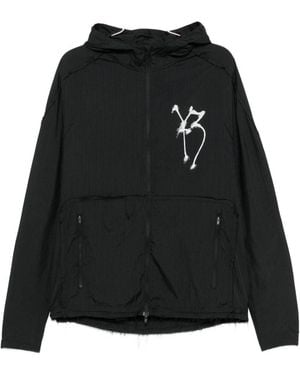 Y-3 Nylon Running Jacket - Black