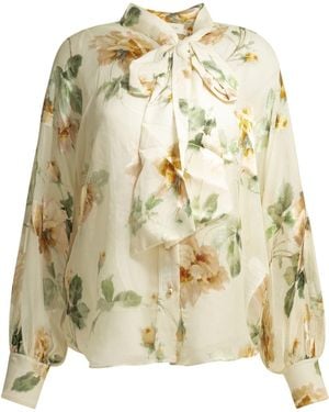 Zimmermann "Carousel" Blouse - Metallic