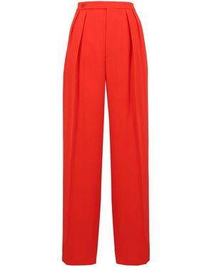 Aspesi High-Rise Pants - Red