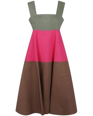 Marni Ramie Woven Dress - Pink