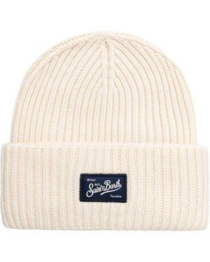 MC2 Saint Barth "Berry" Knitted Hat - White