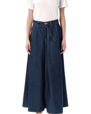 Levi's Maxi Denim Skirt - Blue