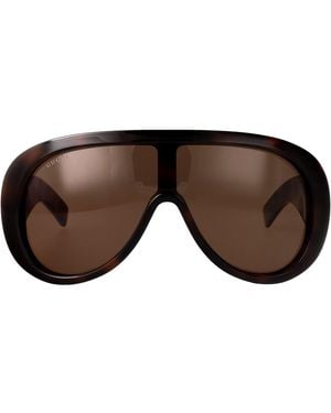 Gucci Acetate Sunglasses - Brown