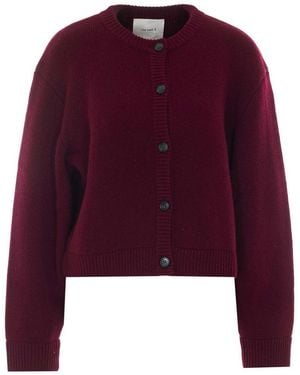 Lisa Yang Bordeaux Emmylou Cardigan - Purple