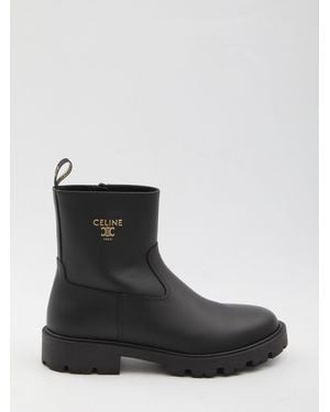 Celine Margaret High Boot - Black