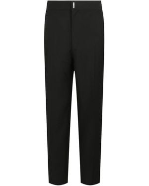 Givenchy Slim Fit Trouser With Elastic Waist - Black