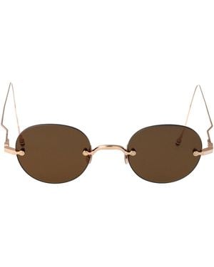 Thom Browne Titanium Sunglasses - Brown