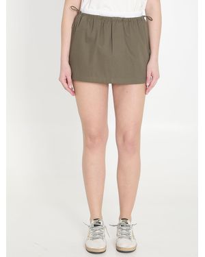 Alexander Wang Mid-Rise Mini Skirt - Green