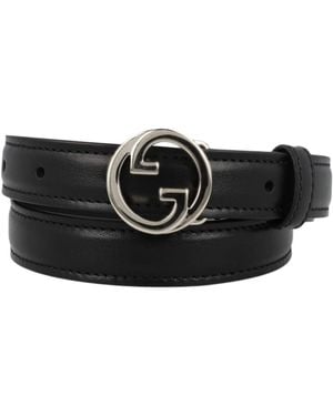 Gucci Blondie Thin Belt - Black