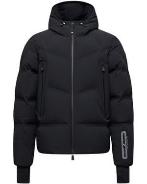 Moncler Angren Hooded Insulated Ski Jacket - Black