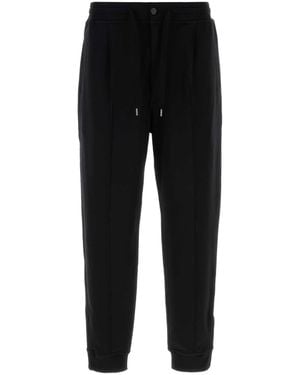 Brunello Cucinelli Regular Drawstring Sweatpants - Black