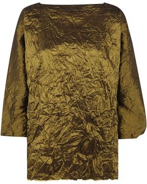 Daniela Gregis Selvedge Bottom Washed Check Shirt - Green