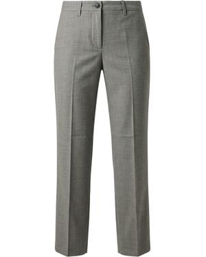 Nine:inthe:morning Straight-Leg Wool Pants - Gray