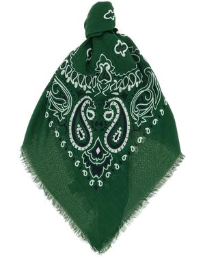 Be You Bandana Stole Scarves And Foulards Green