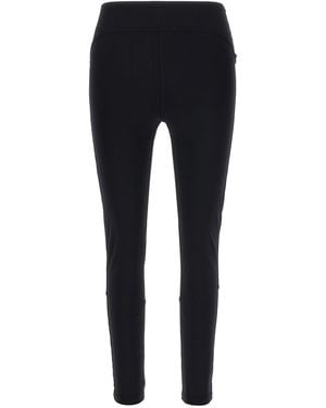 NOT AFTER TEN Tulle Insert Leggings Black - Blue