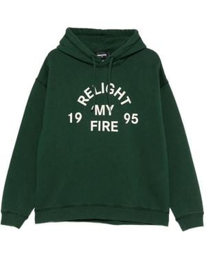 DSquared² Pine Cotton Sweatshirt - Green
