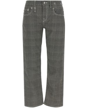 R13 'Boy Straight' Pants - Gray