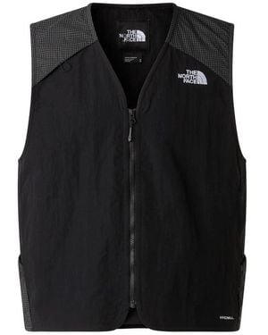 The North Face Waistcoat Check - Black