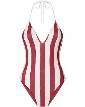 Fendi Reversible One-Piece Swimsuit - Red