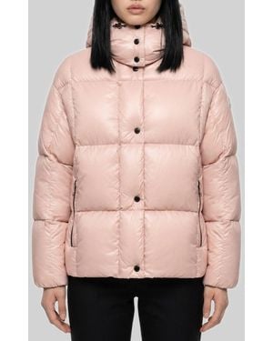 Moncler Short Parana Down Jacket - Pink