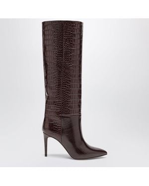 Paris Texas Stiletto Boot 85 Leather Boot - Brown