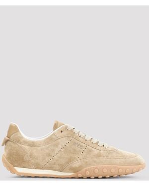 Tod's Suede Sneakers - Natural
