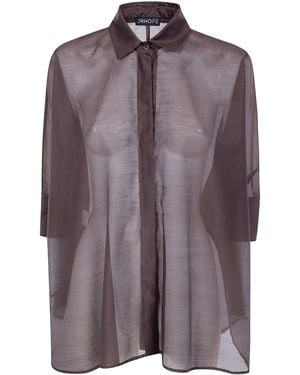 DR. HOPE Oversized Shirt - Purple