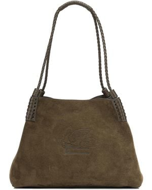 Etro "Libra" Small Shoulder Bag - Brown