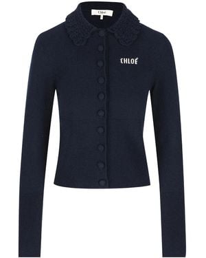 Chloé Cardigan - Blue