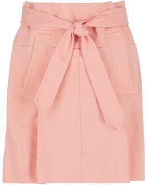 Ferragamo Belted Mini Skirt - Pink