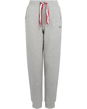 Bally Embroidered Logo Sweatpants - Gray