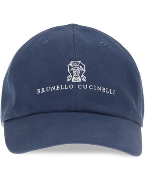 Brunello Cucinelli Baseball Hat - Blue