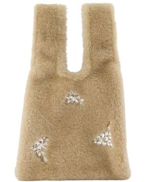 Simone Rocha Mini Shopper Bag - Natural
