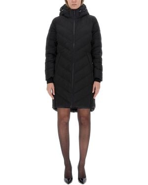 MICHAEL Michael Kors Hooded Parka Jacket - Black