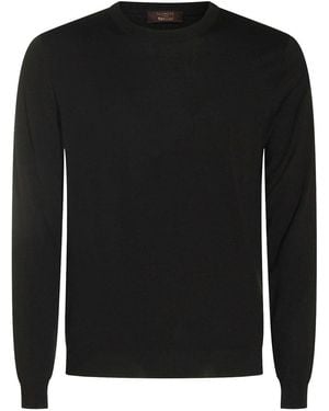 Zanone Pullover Slim Fit - Black
