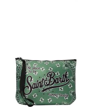 MC2 Saint Barth Clutch Aline Scuba - Green